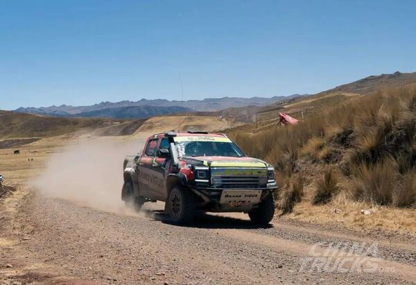 JMC Pickup Trucks Sweep Top Three at Peru’s Caminos del Inca Rally