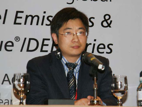 Mr Wu is holding the conference