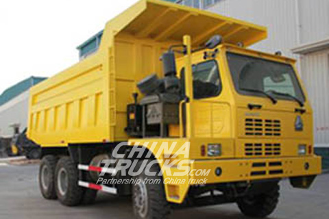 Sinotruk mining dumper
