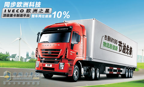 SAIC–IVECO Hongyan Genlyon Tipper Truck M100