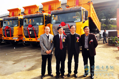  C&C Trucks ceremony