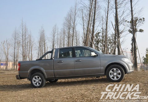 JAC’s New Compact Truck Looks Handsome Enough