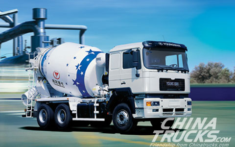 Youngman Cement Mixer Truck JNP5250GJB-- Unique 3D Mixing Function of Blacksmith 