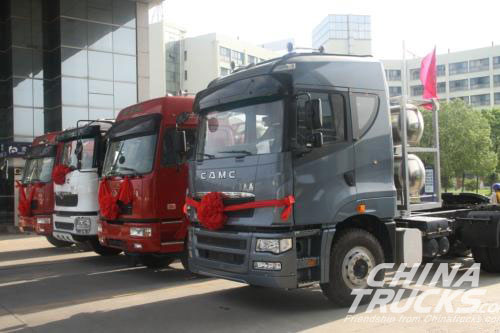 CAMC LNG heavy trucks 