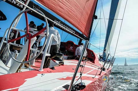 Dongfeng Race Team Debuts Sailing Across Atlantic Ocean 