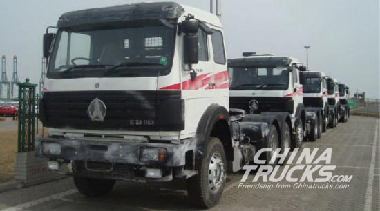 Beiben Trucks Signs 25 Tracotrs Contract with Cote d'Ivoire Dealer