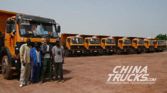 Beiben Trucks Signs 25 Tracotrs Contract with Cote d'Ivoire Dealer