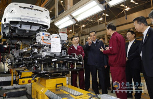 Prime Minister Li Keqiang Visits JAC