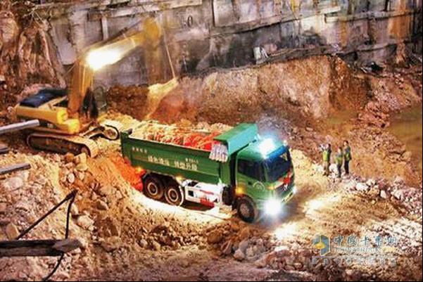 Guiyang’s First Batch of Green Intelligent Vehicles for Dredge Transportation Was Officially Put into Operation