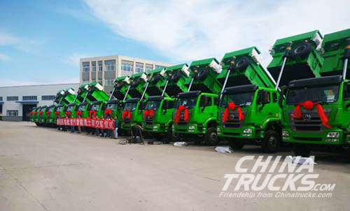 SINOTRUK HOHAN Won an Order of 25 Trucks Again