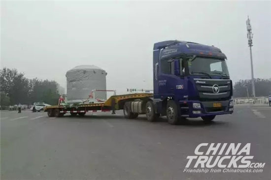 FOTON AUMAN GTL Super-Power Truck Boosts China Aerospace Industry