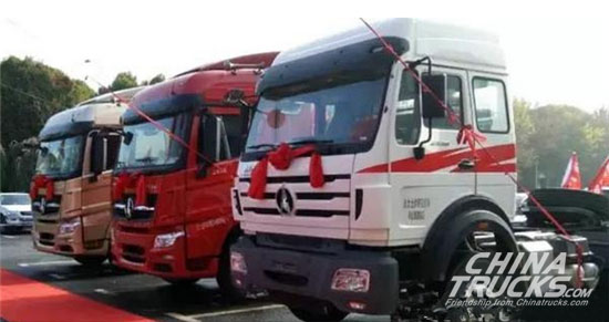 Beiben V3ET High Efficiency Version Launched in Xinjiang