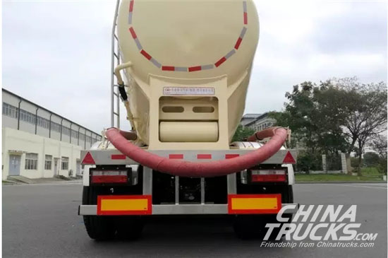 CAMC New Lightweight Powder Tank Trailer Put into Market