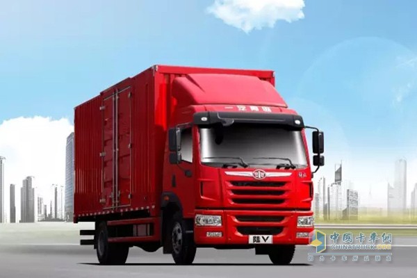 Jiefang V Truck Showed in Nanjing and Won Orders of 350 Units