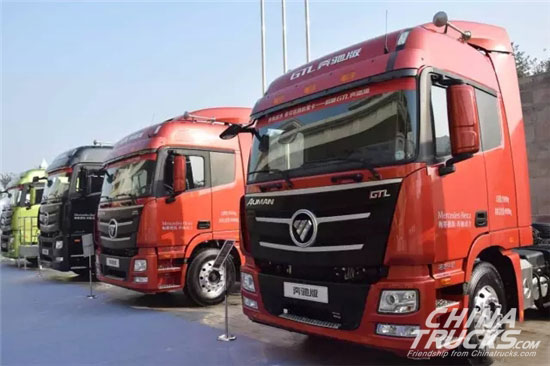AUMAN GTL Benz Version Launched in Hebei