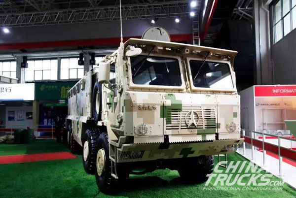 Beiben Showed Armour 8×8 Protective Transport Vehicle on Airshow China 2016