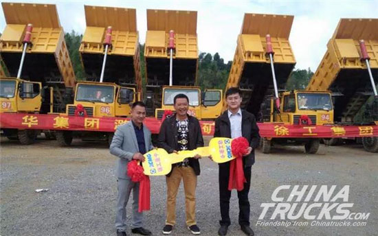 40 XGMC Off-road Dumpers Delivered to Metal Mine Customers