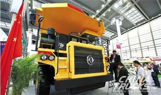 The Globe Largest New Energy Truck Dongfeng Debut in Shenzhen