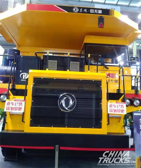 The Globe Largest New Energy Truck Dongfeng Debut in Shenzhen