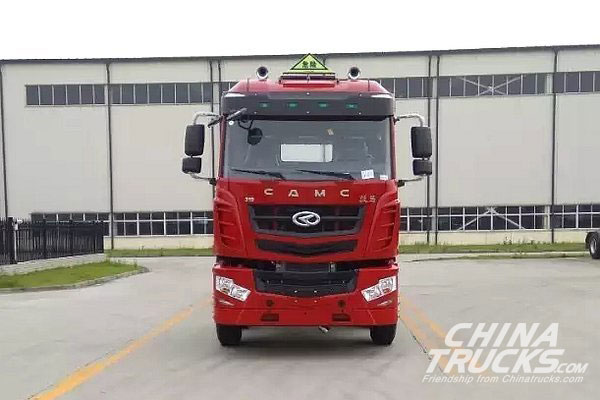 CAMC 8X2 Chassis Minimum Weight Reaches 8.7 Tons