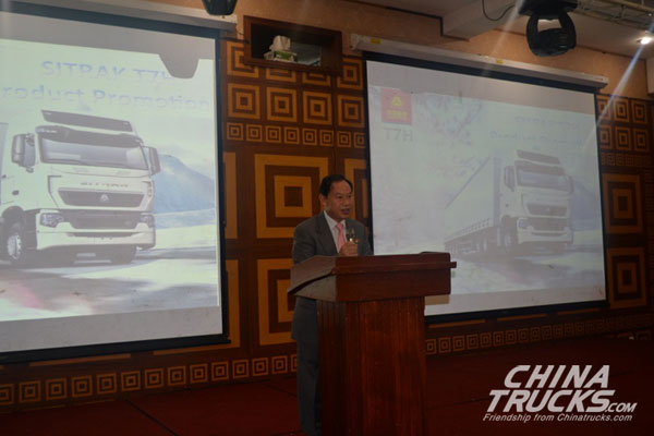  SITRAK T7H Promotion Meeting Held in Nigeria