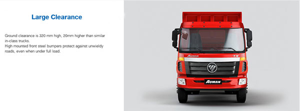 Foton AUMAN ETX Dump Trucks