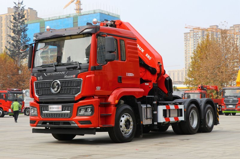 SHACMAN Delong M3000S 430HP 6X4 Euro 5 Truck Mounted Crane(HCZ680)(SX5258JQQHV404)