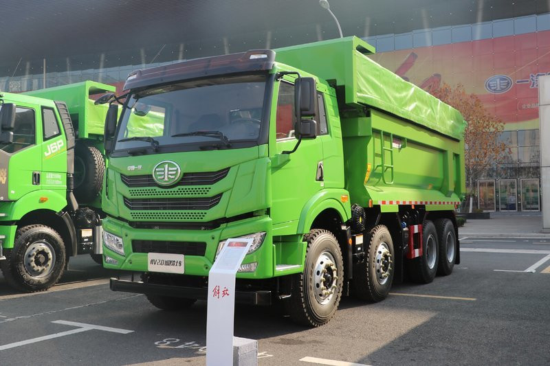 Jiefang HAN V 2.0 350HP 8X4 6.8m LNG Euro 6 Dumper (CA3310P1K15L4T4NE6A80)