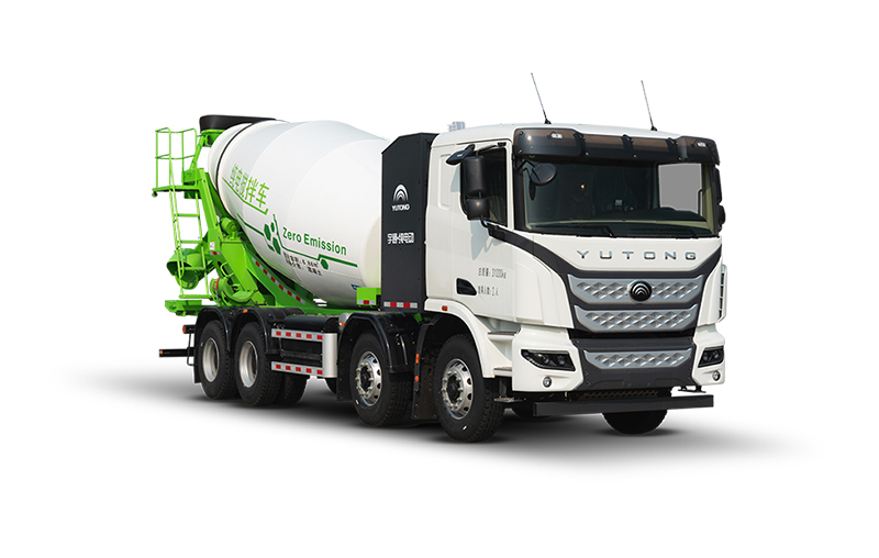 Yutong 8×4 400kW Pure electric mixers 