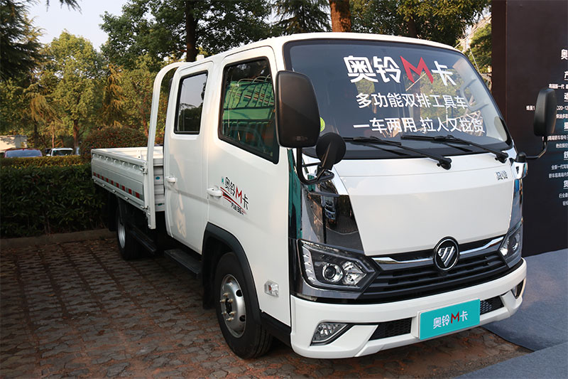 FOTON AULIN M Light Truck 136HP 4×2 Euro 6 Double Row Cargo Truck