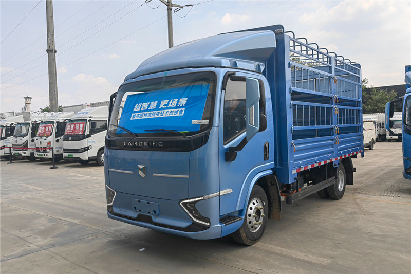 Weichai Land King EH Pro Series 4.5T 4.18m Single-row Electric Stake Truck(YTQ5042CCYKEEV341)96kW